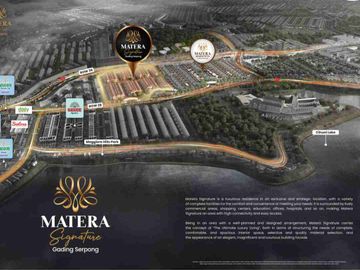 Luxury House Spacious Balcony Design Matera Signature At Gading Serpong