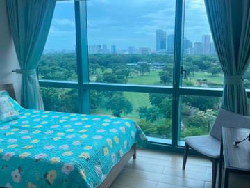For Lease/Rent Two bedroom(2BR) with balcony facing Golf Course - near Burgos Circle/Forbestown BGC