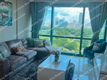 For Lease/Rent 2 bedroom with balcony facing Golf Course - near Burgos Circle/Forbestown BGC