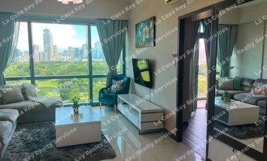 For Lease/Rent 2 bedroom with balcony facing Golf Course - near Burgos Circle/Forbestown BGC