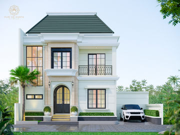 Jual Rumah Baru 2 Lantai Godean SHM dengan Private Pool