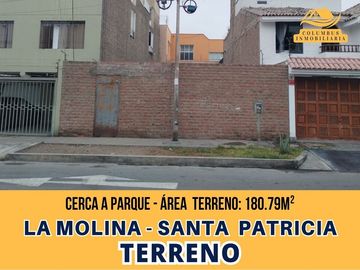 La Molina SANTA PATRICIA - Terreno plano y cercado - Área: 180.79m²