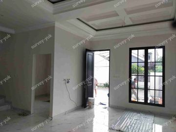 Rumah 2 unit lt 90 m2 lb 131 m2 shm imb  Larangan dekat Halte bus way