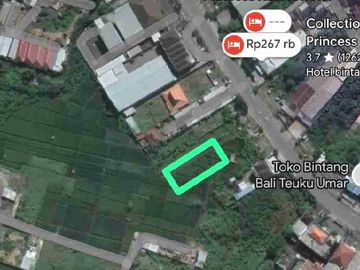Tanah 11 Are Cocok untuk Gudang di Area Teuku Umar Barat Denpasar