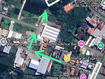 Tanah 11 Are Cocok untuk Gudang di Area Teuku Umar Barat Denpasar