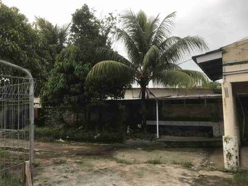 DIJUAL MURAH RUMAH TANAH LUAS PINGGIR JALAN RAYA SINDANG MULYA BEKASI
