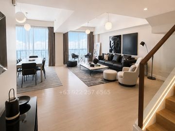 3-BR | 2 PARKING SLOTS | RARE BI-LEVEL PENTHOUSE | ONE SHANGRI-LA PLACE