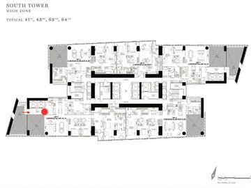 2BR CONDO FOR SALE PARK CENTRAL TOWERS SOUTH TOWER, MAKATI CITY