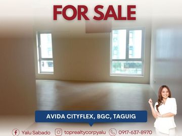 FOR SALE Studio Unit with Parking at Avida CityFlex, BGC, Taguig City