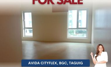 FOR SALE Studio Unit with Parking at Avida CityFlex, BGC, Taguig City