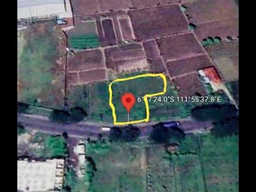 DIJUAL TANAH PERENG JENU TUBAN - NOL JALAN RAYA - DEPAN PROYEK KILANG MINYAK