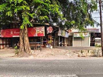 Lahan komersial hook 1.75 M luas tanah 234 m utk usaha cafe cuci mobil motor bangun rumah strategis pinggir jalan di pekayon dekat apartemen lagoon