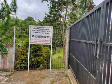 dijual tanah di Cibogo Bogor, cocok utk dibangun villa, udara sejuk, adem. dekat jalan utama jalur puncak,