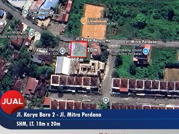 Tanah Tepi Jalan Karya baru 2 , Pontianak