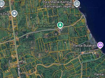 BEACHFRONT LAND FOR SALE – TULAMBEN, KARANGASEM, BALI