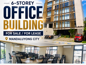 OFFICE BUILDING FOR SALE OR FOR RENT IN MANDALUYONG