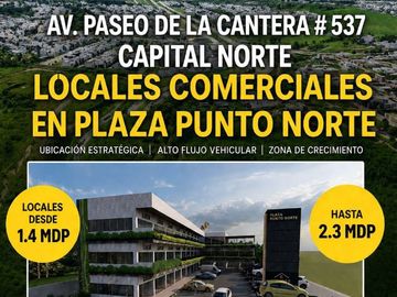 LOCALES EN VENTA EN CAPITAL NORTE