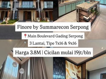 Elite yang Terus Berkembang Desain Modern Luxury, Cocok untuk Investasi Finore Summarecon