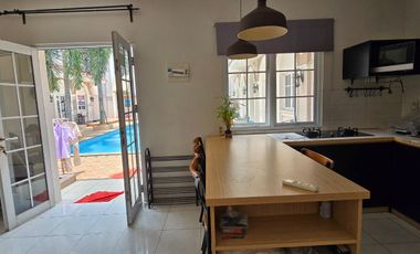 Kos2an aktif, terisi full  Alesha Yellow Vanya Park BSD Type pool, full renov full furnished
