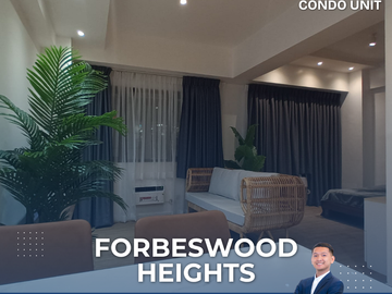 Fully Renovated 1-Bedroom Condo for Sale at Forbeswood Heights, BGC