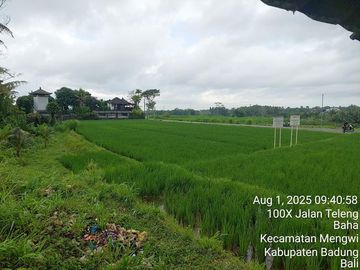 DIJUAL TANAH 2.025 M² DI BAHA, MENGWI – BADUNG