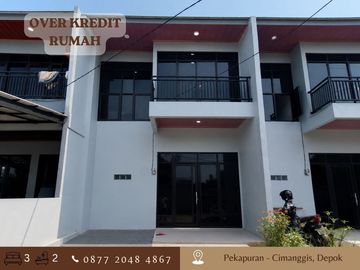 Jual Over Kredit Rumah 2LT 73JT dkt Tol di Pekapuran Cimanggis Depok
