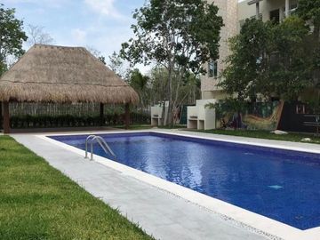 VENDO DEPARTAMENTO EN RESIDENCIAL PRIVADO CON ALBERCA, VIGILANIA, GIMNASIO