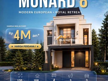 Terlaris Monard New Type Armont Residence BSD City Modern Europian 4Man