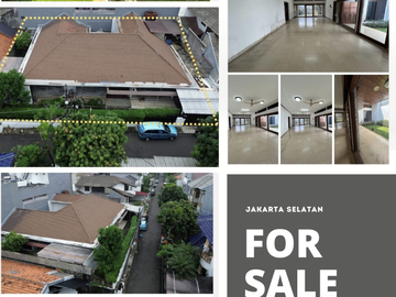 DIJUAL RUMAH ASRI HALAMAN BELAKANG BESAR DIAP HUNI  DI JL BENDI KEBAYORAN LAMA, JAKARTA SELATAN