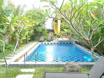 Villa Mewah Full Furnished di Jl. Parangtritis Km.7,5 Sewon Bantul, Dekat Kampus ISI, Ada Kolam Renang, View Sawah
