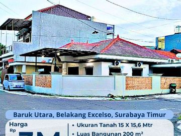 RUMAH CANTIK DI BARUK UTARA - Rungkut Merr  (belakang Excelso) – SIAP HUNI!