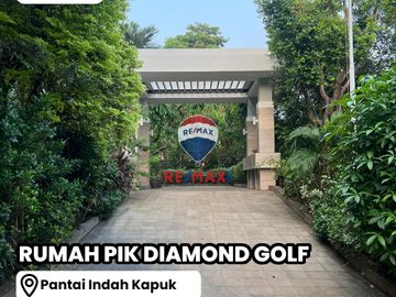 Dijual Rumah PIK Taman Golf Timur uk 1626m2 MODEL RESORT HITUNG TANAH Interior Ternama at Jakarta Utara
