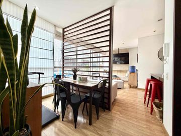 Exclusivo apartaestudio en venta en El Virrey con amplias terrazas privadas