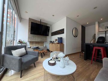 Exclusivo apartaestudio en venta en El Virrey con amplias terrazas privadas