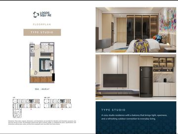 APARTEMEN 1 M AN AJA DI LOGOS SQUARE BATAM