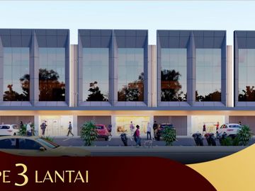 DIJUAL RUKO BARU MENGHADAP JALAN UTAMA DI NONGSA BATAM