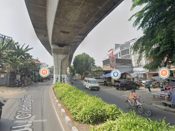 Tanah pinggir jalan ciledug raya cipulir strategis jalan besar