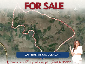 Commercial and Agricultural Lot for Sale in San Ildefonso, Bulacan