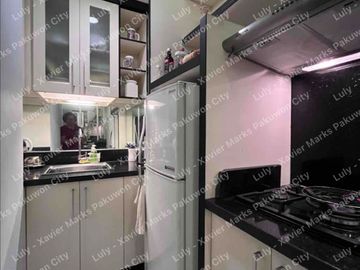 Dijual Apartemen Eastcoast Residence Interior Mewah 2BR Dijadikan 1 BR Tower Topaz Lt 16 Sebelah Hoky Pakuwon City Surabaya Timur
