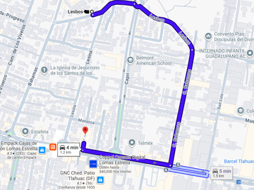 CASA EN C. LESBOS, LOMAS ESTRELLA 1RA SECCIÓN, ALCALDÍA IZTAPALAPA, CDMX