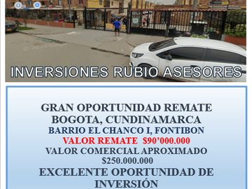 Oportunidad de Remate Casa en Barrio El Chanco - Fontibón | Inversiones Rubio Asesores