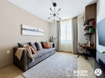 Departamento en planta baja y con jardín en El Refugio Querétaro