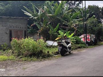 Di Jual Tanah Pekarangan Bonus Rumah Sederhana Di Dekat Perempatan Tempel Sleman.jk4032