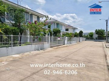 Two-story detached house, 50.4 sq.wah, Villaggio Bangna Village, Soi ABAC, Bangna-Trat Road, Rattanakosin 200 Years Road, Bang Bo, Samut Prakan.