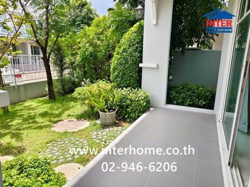 Two-story detached house, 50.4 sq.wah, Villaggio Bangna Village, Soi ABAC, Bangna-Trat Road, Rattanakosin 200 Years Road, Bang Bo, Samut Prakan.