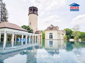 Two-story detached house, 50.4 sq.wah, Villaggio Bangna Village, Soi ABAC, Bangna-Trat Road, Rattanakosin 200 Years Road, Bang Bo, Samut Prakan.