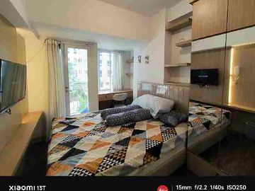 DIJUAL APARTEMEN TOKYO PIK2 TIPE STUDIO FULL FURNISH BAGUS LANTAI RENDAH VIEW TAMAN HARGA TERMURAH