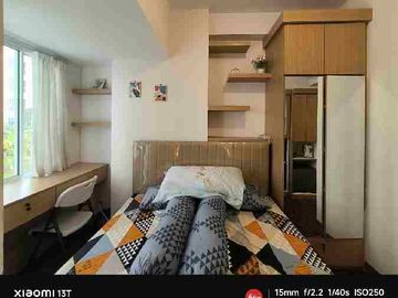 DIJUAL APARTEMEN TOKYO PIK2 TIPE STUDIO FULL FURNISH BAGUS LANTAI RENDAH VIEW TAMAN HARGA TERMURAH