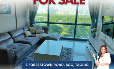 2BR 2 Bedroom Corner Unit for Sale in 8 Forbestown Road, BGC