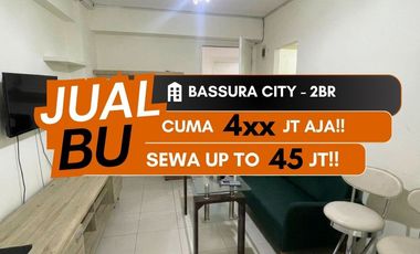 Jual BU Bassura City Apartemen 2BR Full Furnished Tower Atas Mall Dekat Lingkar Mega Kuningan